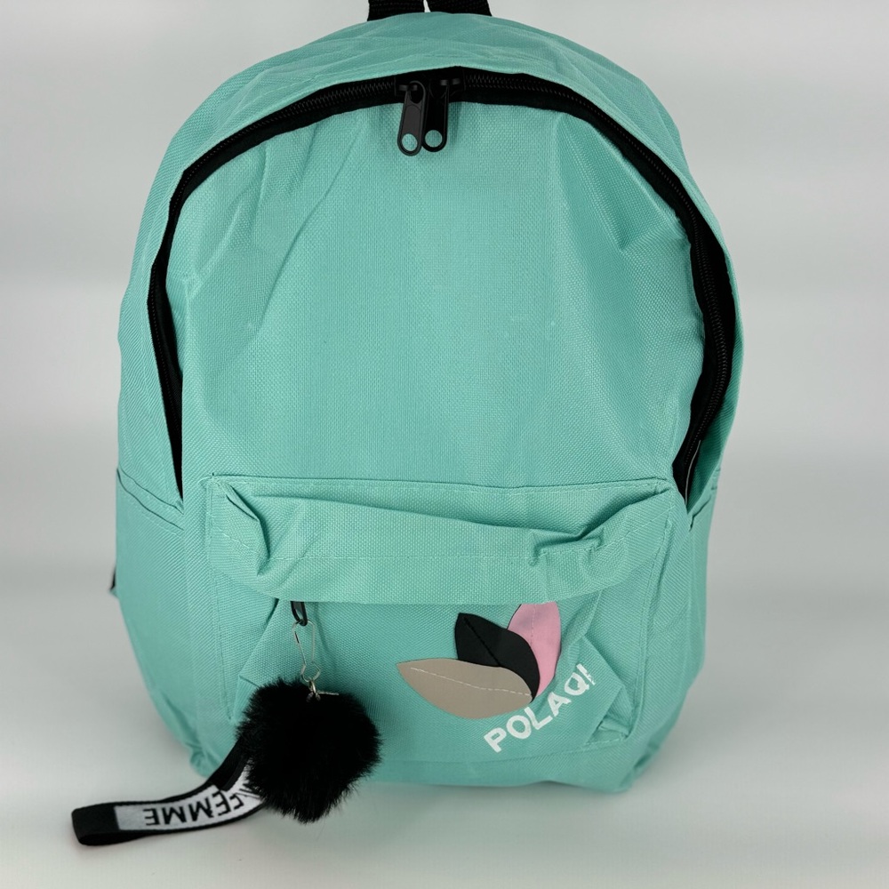 Teal  Polagi backpack with a touch of pink #backpacklove